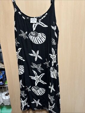 Beach theme cover-up dress